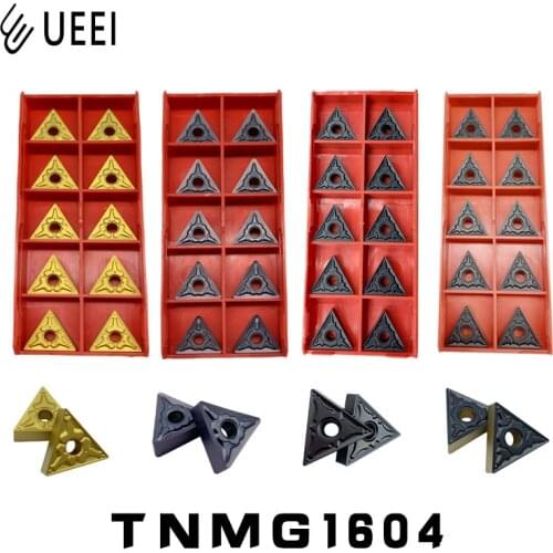 100% original 10PCS Turning Tool Insert TNMG160404 08 12 PM TM PC4025 1125 4125 4225 High quality and hardness carbide blade