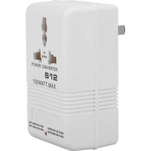 100W Voltage Converter 110V/120V to 220V/240V Step-Up & Down Voltage Converter Transformer CN standard plug SW-S12