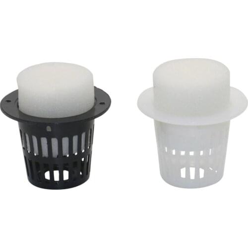 20Pcs Soilless Hydroponic Colonization Cultivation Basket Germination Sponge Hydroponic Planting Grow Clone Nursery Seeding Cups