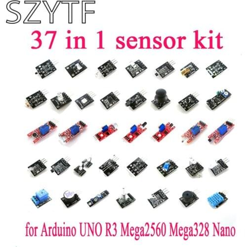 37 in 1 Sensor Module Kit For R3 Mega2560 Mega328 Nano