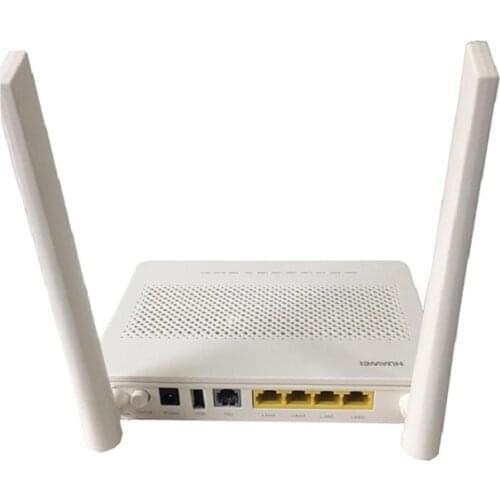 5PCS Hua Wei EG8145V5 Dual Band Gpon ONU Router Bare 4GE+1POTS+1USB+2.4G/5G+ Wifi With English Modem Without Power And box