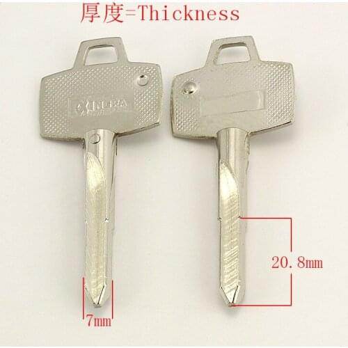 A089 Wholesale Locksmith Keymother Brass House Home Door Blank Empty Key Blanks Keys 20 pieces/lot