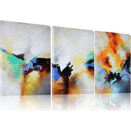 Abstract Art 100% Hand Painted Modern Oil Paintings On Canvas Wall Art for Home Decorations 16x24 Inch