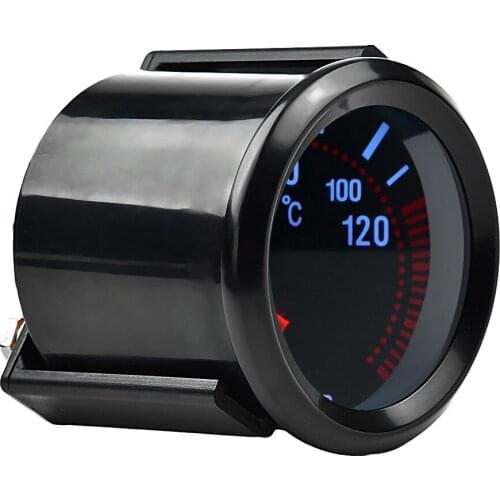Car Water temperature guage Digital LED Black Generally Metal And ABS Meter Sensor