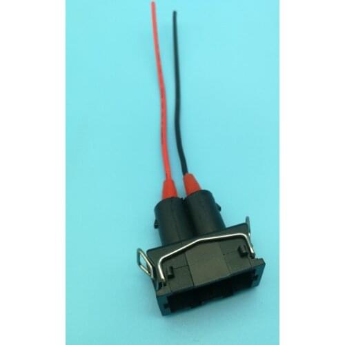 Free shipping 6.3series waterproof auto Sound Horn plug Connector with pigtatil or without pigtail 357 951 772 357951772