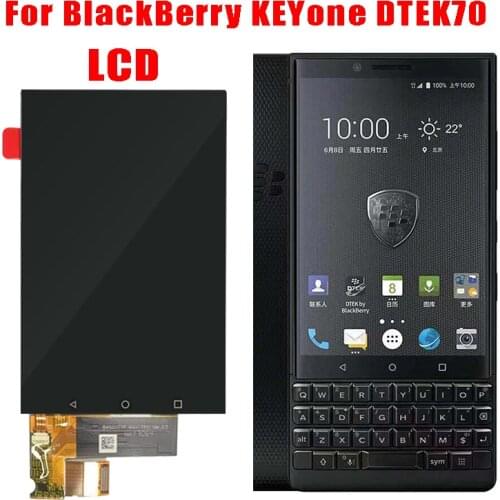 100% NEW For BlackBerry KEYone DTEK70 LCD Display Touch Screen Digitizer For BlackBerry DTEK70 LCD KEYone Replacement Parts