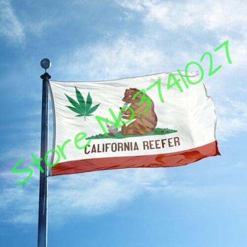 California Flag USA Flag Polyester Banner Indoor Outdoor New United States state flags 90*150CM