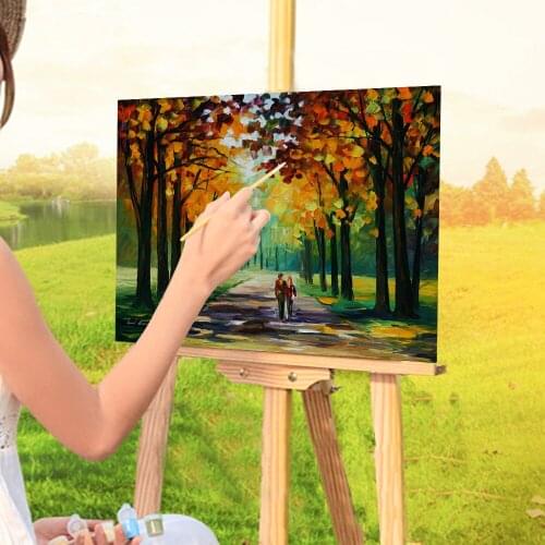 Sunny Autumn Painting By Numbers Package Oil Paints 40*50 Picture By Numbers Photo Decorative Paintings For Handicraft