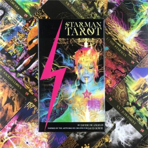 Starman Tarot Cards Durable Board Games Cards Full English Fun Family Party Entertainment Tarot Card Deck PDF