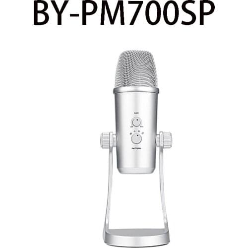 BOYA BY-PM700SP BY-PM700 USB Microphone Stereo Condenser PC Mic for Vocals Podcast Computer PC mobile IPhone Android Recording