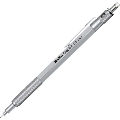 SERESSTORE Scrikss Graph-X Metal Mechanical Pencil 0.7mm-0.5mm-Stationery-Mechanical Pencil-School Supplies-Stationery Supplies