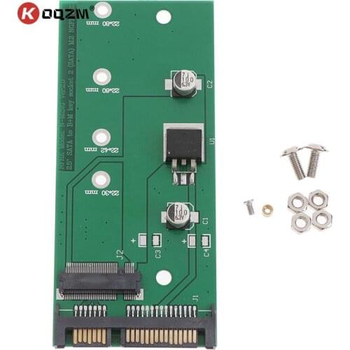 New 1 Set Ngff ( M2 ) Ssd To 2.5 Inch Sata Adapter M.2 Ngff Ssd To Sata3 Convert Card