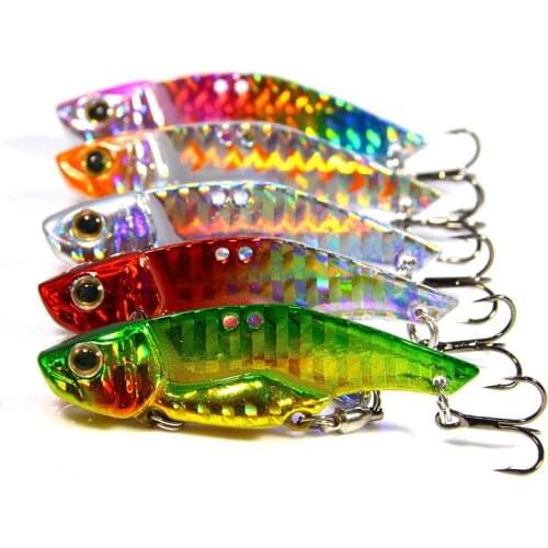 New Fishing Lure Willow Leaf Sequin VIB 12g/16g 360 Degrees Rotary Sequin Long Throw Sea Fishing Freshwater Bait Fishing Tackle