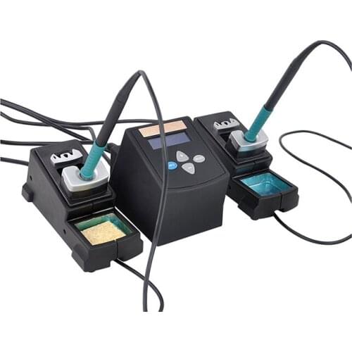 UYUE3600 Lead Free Solder Station 75W Constant Dual Solder Iron Rework Station for Phone Repair Welding Station With Sleep Mode