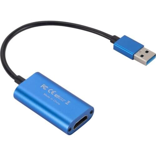 1080P HDMI-compatible to USB-C Video Capture Card HD Type C to HDMI-com' Video Capture Board Game Record Live Stream Broadcast