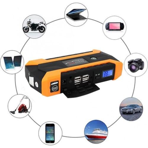 Car jump starter power bank Portable 12V Car Jump Starter Battery Charger 20000mAh Emergency Power Bank Multifunction
