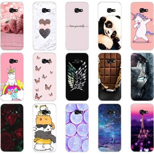 J Silicone case For Samsung Galaxy A6 2018 case SM A600 A600F for samsung A6 plus 2018 A605 A605F case protective coque