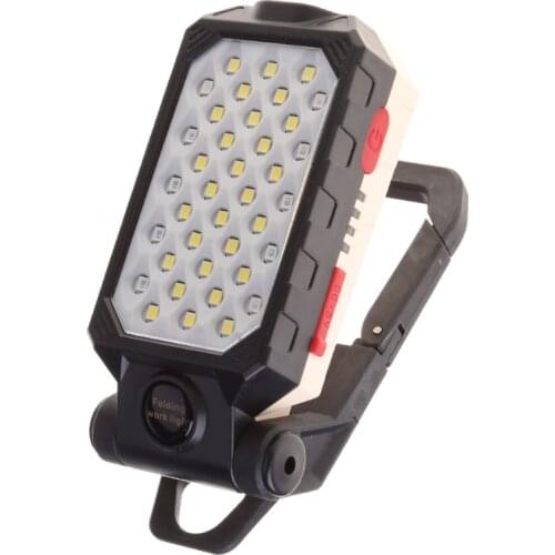 Folding Repair LED Worklight Auto Repair Lamp Portable Rechargeable Inspection Work Light Multipurpose Emergency Light
