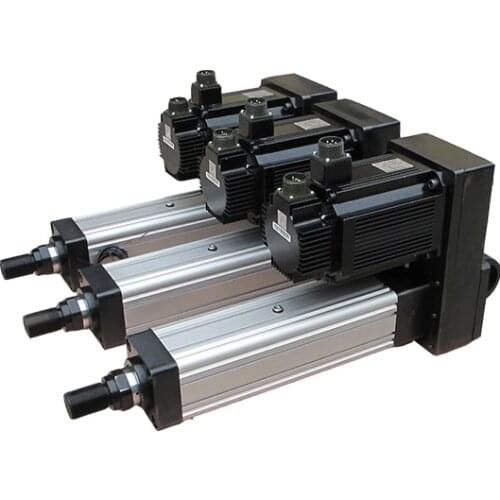 FDR Heavy Duty Servo Electric Cylinder Driven by Servo Motor Linear Actuator Max Thrust 50KN Replacement Pneumatic Cylinder