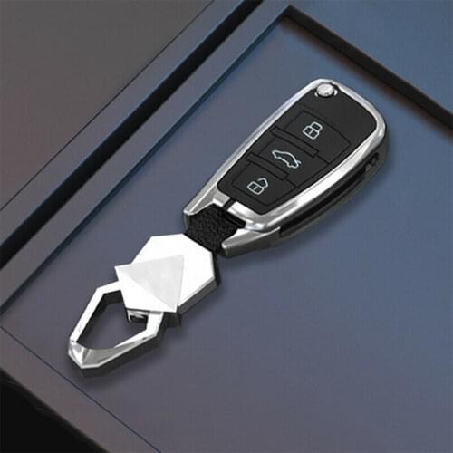 Zinc Alloy Remote Car Key Cover Case Protector Fob For Audi Q3 A1 A3 A4 A5 A6 A7 A8 TT Q3 Q5 Q7 A6L S4 S5 S6 S7 TT
