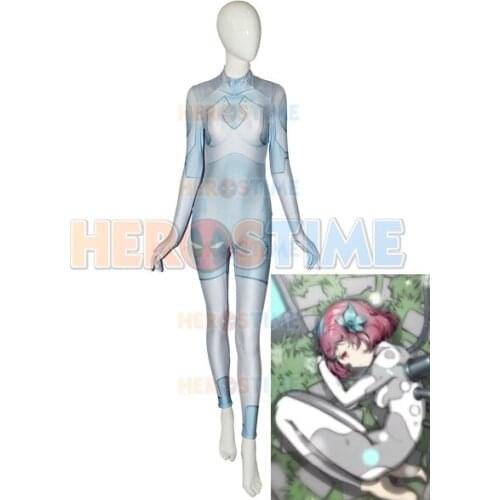 Game Cosplay Woman Costume 3D Print Spandex Zenati Bodysuit Halloween costume for woman 2021 New