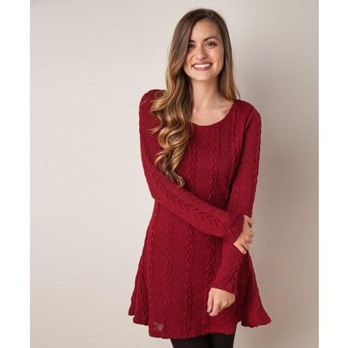Zoulv Female Autumn Winter White Long Sleeve Loose Knitted Sweaters Dresses Women Causal Plus Size S -5xl Short Sweater Dress
