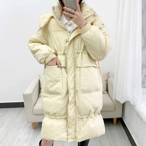 Winter Coat Women Hooded Parkas Puffer Jacket Warm Jackets for Women 2021 Female Thick Midi Down Clothes Jaqueta Feminina HLY215