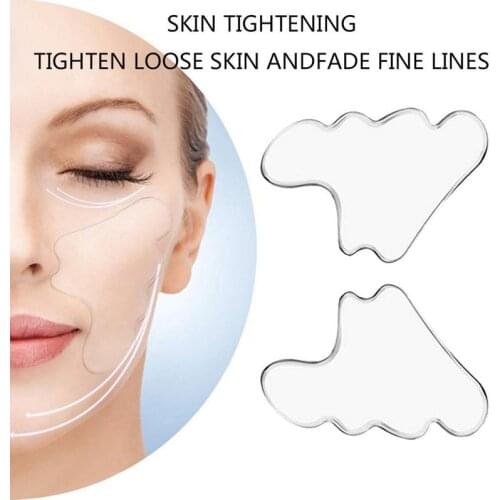 1/6 Pair Lip Wrinkle Remover Pad For Women Prevent Face Wrinkle Reusable Grade Silicone Nasolabial Folds Anti-aging Mask
