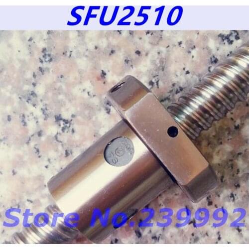 1pcs RM2510 SFU2510 ballscrew nut 25mm ball screw single nut match use 2510 nut housing bracket CNC DIY Carving machine parts