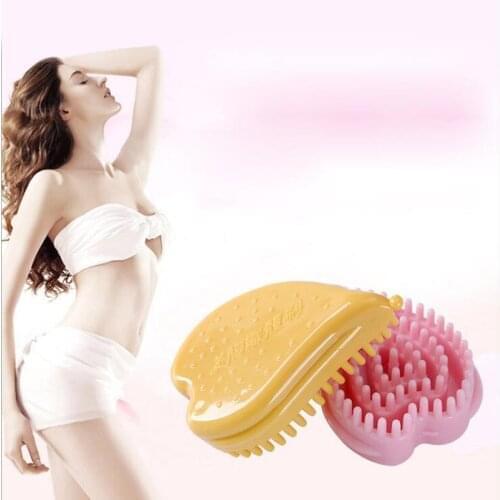10pcs/lot PVC Meridian Brush Breast enhancement Massage brush Multifunctional mini massage tool MR143