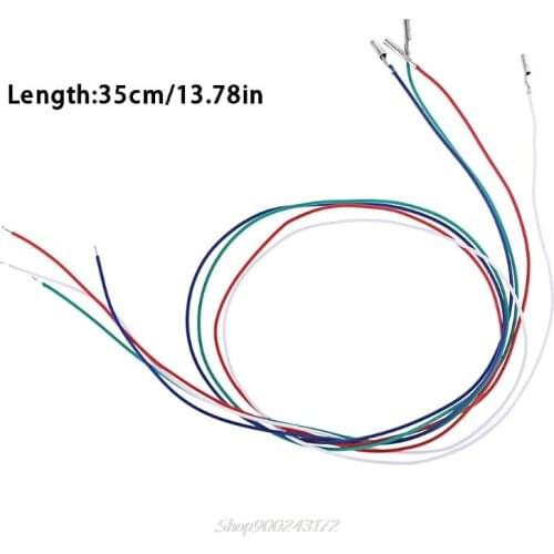3/4PCS Cartridge Phono Cable Leads Header Wires for Turntable Phono Headshell Au05 20 Dropship
