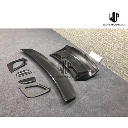 911 991 High quality CF / FRP Rear spoiler Wings Car body kits For Porsche 911 991 GT3 Style Car styling