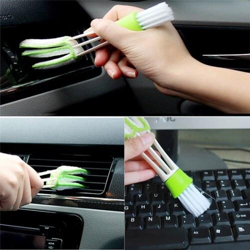 Car Auto Brushes car-styling Keyboard Dust Collector Computer Clean Tools Window Blinds Cleaner Detailing Cleaning Accessories