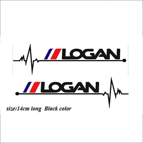 2 Car Rearview Mirror Stickers for Renault Clio ZOE Dust Collector Megan TWINGO Logan KADJAR Car Styling Stickers 14cmx1cm