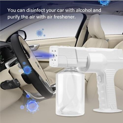 INKBIRD Electric Nano Water Sprayer Sanitizing Sprinkler Gun Rechargeable Atomizer for Home Office Personal Care Garden Planting