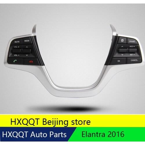 For Elantra 2016 Steering Wheel Cruise Control Buttons Control Volume channel Bluetooth Phone Button