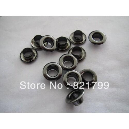 10mm brass eyelets balck nickel for apparel antique brass eyelets whosale price
