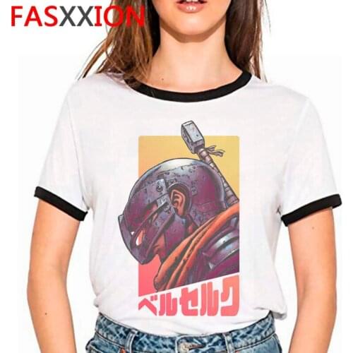 Berserk t-shirt male ulzzang vintage grunge graphic tees print t shirt streetwear