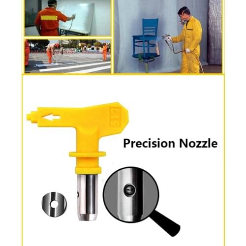 5/6 Series Airless Spray Tip Nozzle For Putty Coating Paint Sprayer Tool 517-629 Paint Sprayer Seal Nozzle Spray Gun Tool