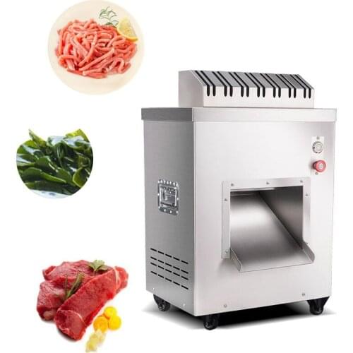 New Upgraded Meat Slicer Commercial Fish Slicer Shredder Electric Meat Slicer Automatic Meat Slicer