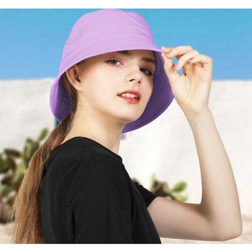 Fishermans Cap Cotton bucket cap ,mens and womens universal large head circumference