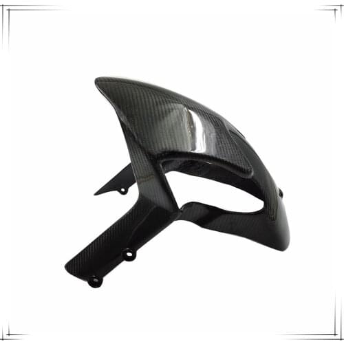 Carbon Fiber Motorcycle Front Fender Mudguard Tire Mud Splash Cover Guard Faring For Ducati Monster 696 796 1100 EVO