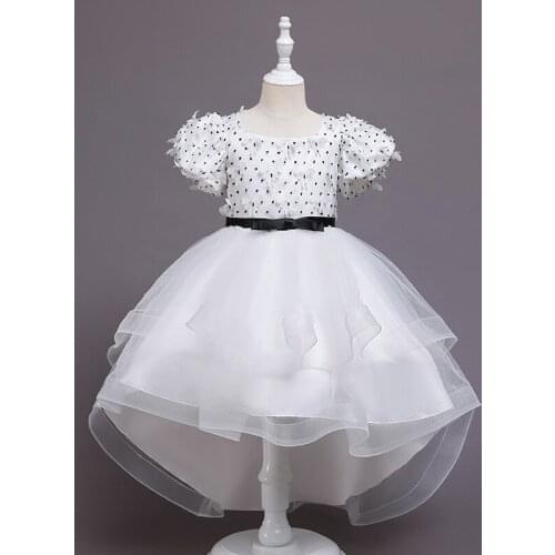 Princess Girls Dress Girls Clothes Children White Clothing Party tutu Kids Dresses for Girls Toddler Girls Casual Dress 2021