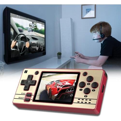 16G 64G capacity Open Source 2.4 Inch OCA Full Fit IPS Screen Handheld Game Console Retro PS1 New Game Players Childrens gifts