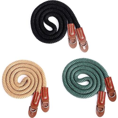 100cm Universal Camera Shoulder Strap Breathable Cotton Camera Neck Belt for Nikon Canon Sony Fuji Leica