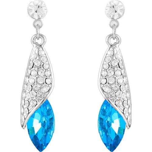 Free shipping fashion accessories women unique earring Light Desert Crystal earrings Conch earrings