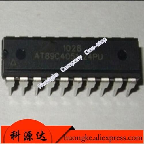 10pcs/bag AT89C4051 AT89C4051-24PU Microcontroller DIP-20