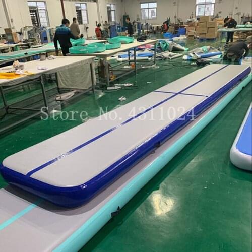 Free Shipping 6x1x0.2m Inflatable Gymnastics Mattress Inflatable Air Track Mat Gym Tumble Airtrack Floor Tumbling Air Track
