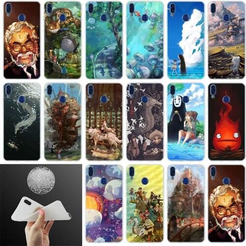 Cover Phone Case Studio Ghibli Spirited Away Totoro For Huawei Honor 30 20 10 9 Lite 9a 8a 7a pro 8x 10i 30s