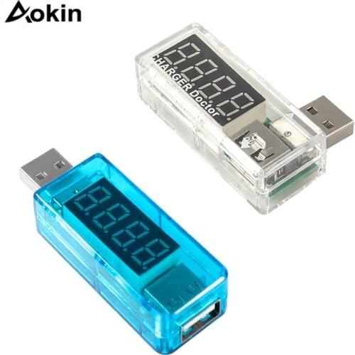 Electronics Digital Voltmeter USB Mobile Power Charging Current Voltage Tester Meter Mini USB Charger Doctor Voltmeter